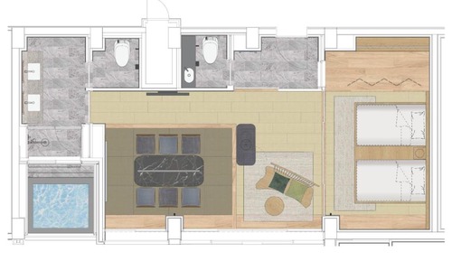 Habitación superior, no fumadores (TOTOUMI Suite)