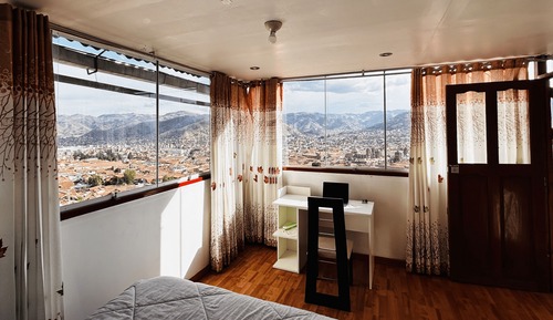 Apartamento Confort, 1 cama de matrimonio, cocina básica, vistas a la ciudad