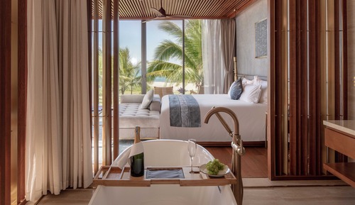 Villa de lujo, 2 habitaciones, vistas a la playa