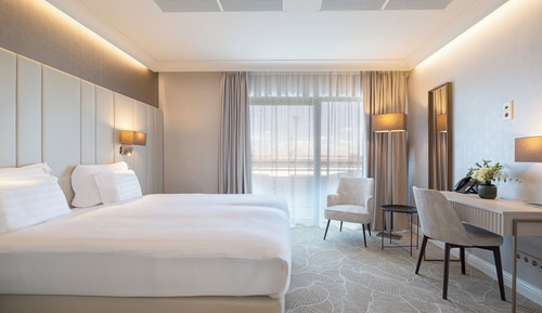 Suite exclusiva, vistas al jardín