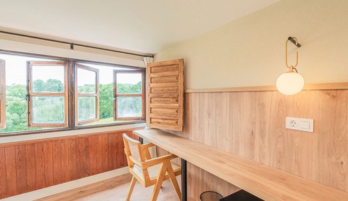 Habitación cuádruple Deluxe, vistas a la ciudad