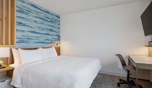 Estudio, 1 cama de matrimonio grande con sofá cama (Hearing Accessible)
