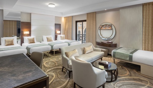 Suite junior, varias camas