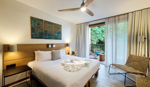 Habitación Deluxe doble, vistas al jardín