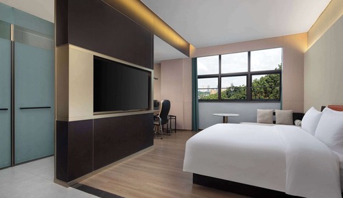 Habitación ejecutiva, 1 cama de matrimonio grande, no fumadores (Mahjong)