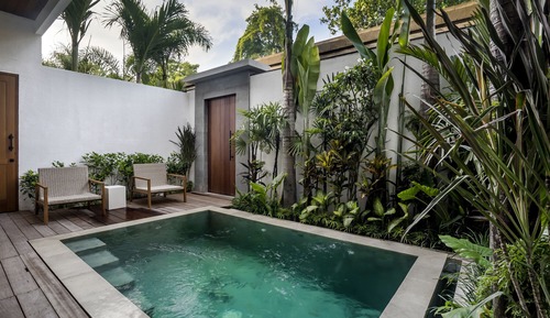 Deluxe Villa, 2 Bedrooms, Balcony, Pool View