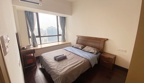 Apartamento Deluxe, 1 habitación, balcón, vistas parciales al mar