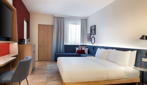 Habitación, 1 cama de matrimonio, accesible para personas con discapacidad