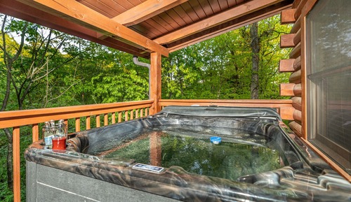Cabaña, varias camas, bañera de hidromasaje