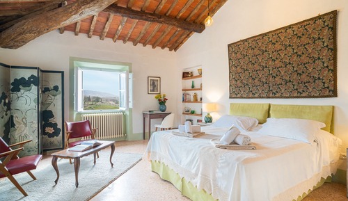 Habitación Deluxe doble, 1 cama de matrimonio grande, vistas a la colina