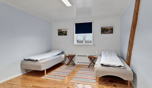Habitación con 2 camas individuales, 2 camas individuales, vistas al mar