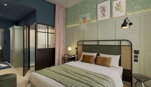 Habitación clásica, 1 cama doble, vistas a la ciudad