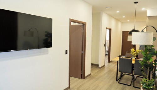 Suite estudio familiar, 2 habitaciones, accesible en silla de ruedas, cocina