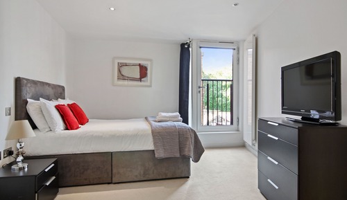 Apartamento Deluxe, 1 cama de matrimonio, balcón