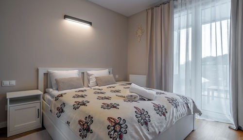 Apartamento estándar, 1 cama de matrimonio con sofá cama