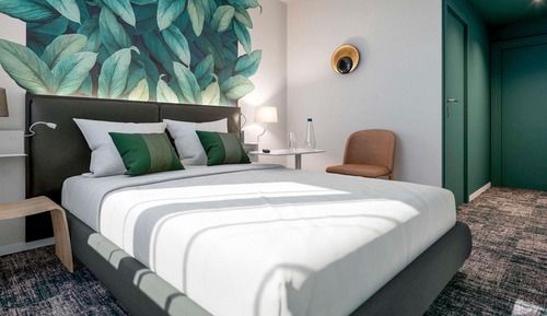 Habitación estándar, 2 camas dobles