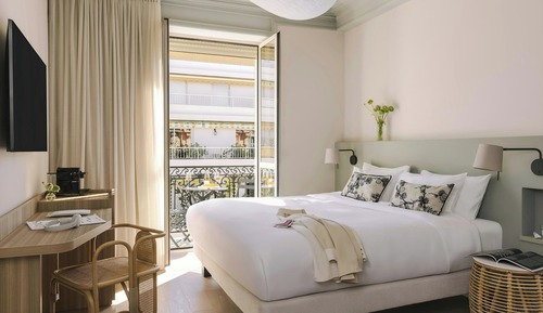 Habitación, 1 cama de matrimonio, balcón