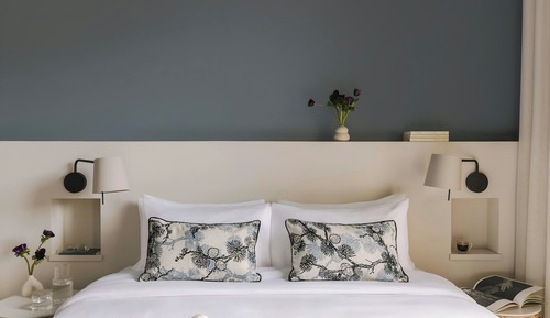 Habitación, 1 cama de matrimonio con sofá cama
