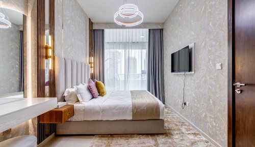Apartamento Deluxe, 2 habitaciones, balcón, vistas al canal