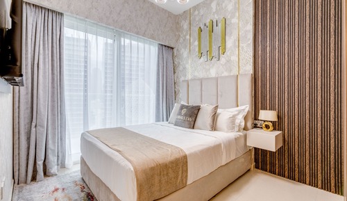Apartamento Elite, 1 habitación, balcón, vistas a la ciudad