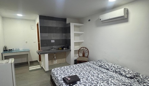 Cabaña básica, 1 cama de matrimonio