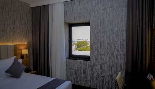 Habitación estándar, 1 cama de matrimonio, no fumadores, vistas al mar