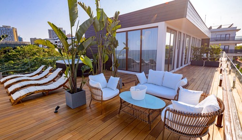 Apartamento Deluxe, bañera de hidromasaje, vistas al mar