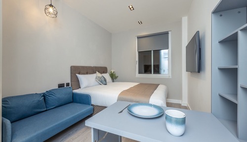 Estudio estándar, 1 cama doble