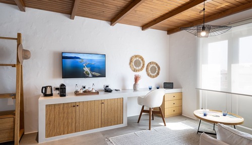 Habitación Deluxe doble, balcón, vistas al mar