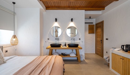 Habitación Deluxe doble, balcón, vistas al jardín