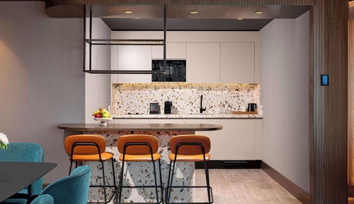 Apartamento ejecutivo, 2 habitaciones