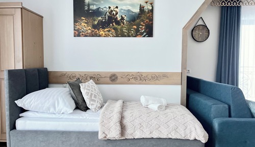 Suite estudio estándar, 1 habitación, cocina básica, junto a la montaña (7)