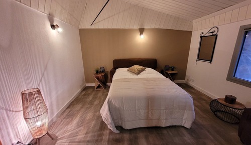 Habitación Confort doble, baño privado, vistas a la montaña (Doux Refuge)