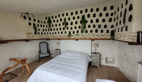 Casa de campo romántica, baño privado, vistas a la montaña (Le Pigeonnier)
