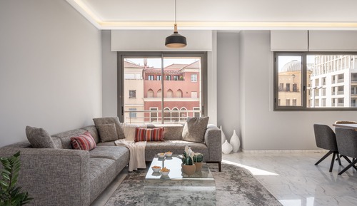 Apartamento Elite, 2 habitaciones, vistas a la ciudad