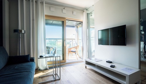 Apartamento estándar, 1 habitación, vistas a la ciudad