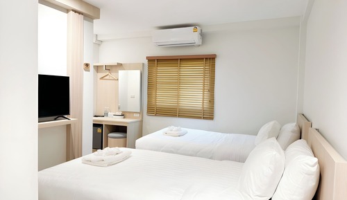 Habitación con 2 camas individuales