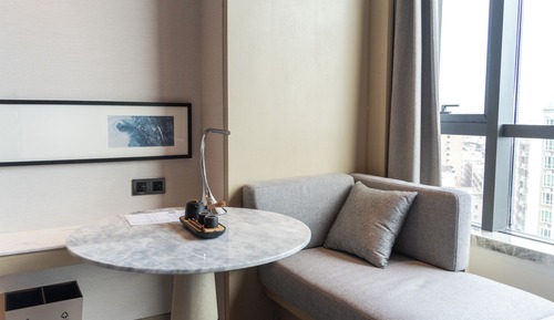 Habitación Deluxe, 2 camas dobles, vistas a la ciudad