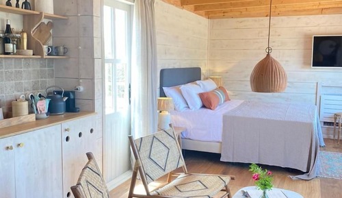 Cabaña Confort, 1 habitación, vistas al jardín