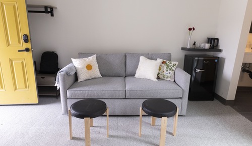 Habitación Deluxe, 1 cama de matrimonio grande con sofá cama, vistas a la montaña