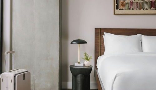 Estudio, 1 cama de matrimonio, vistas a la ciudad (Mobility Accessible w/ Tub)