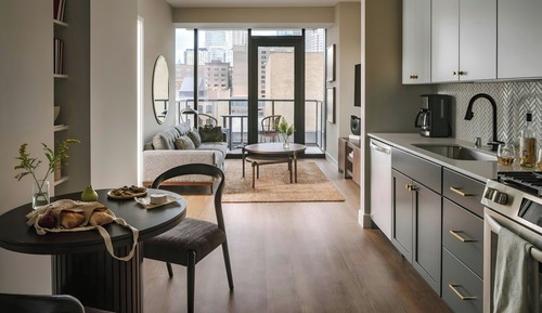 Apartamento superior, 1 habitación, balcón, vistas a la ciudad