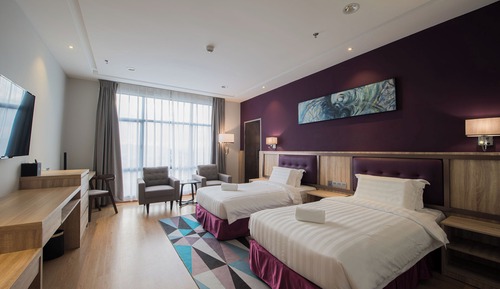Habitación Premier con 2 camas individuales