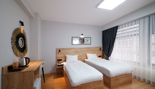 Habitación exclusiva, vistas a la ciudad