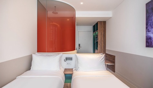 Habitación Deluxe, 2 camas individuales, vistas a la ciudad