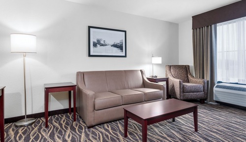 Suite, 1 cama de matrimonio grande con sofá cama, no fumadores (Extended Stay)