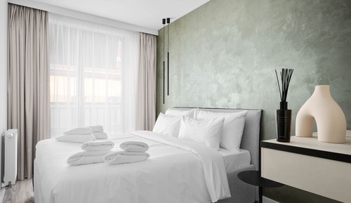 Apartamento estándar, 2 habitaciones, vistas a la ciudad