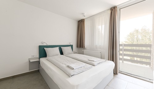 Apartamento Deluxe, balcón