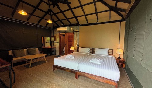 Villa estándar, 2 camas individuales