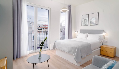 Estudio Confort, balcón